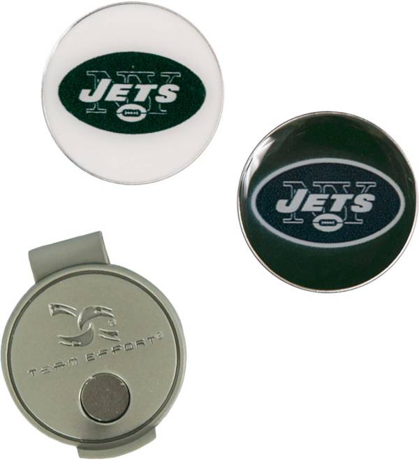 Team Effort New York Jets Hat Clip and Ball Markers Set