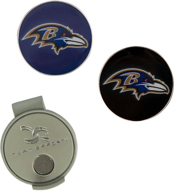 Team Effort Baltimore Ravens Hat Clip and Ball Markers Set product image