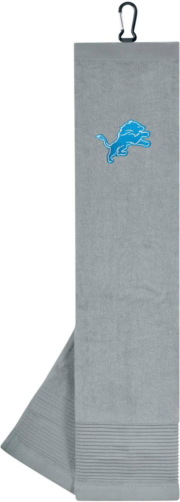Team Effort Detroit Lions Embroidered Face/Club Tri-Fold Towel