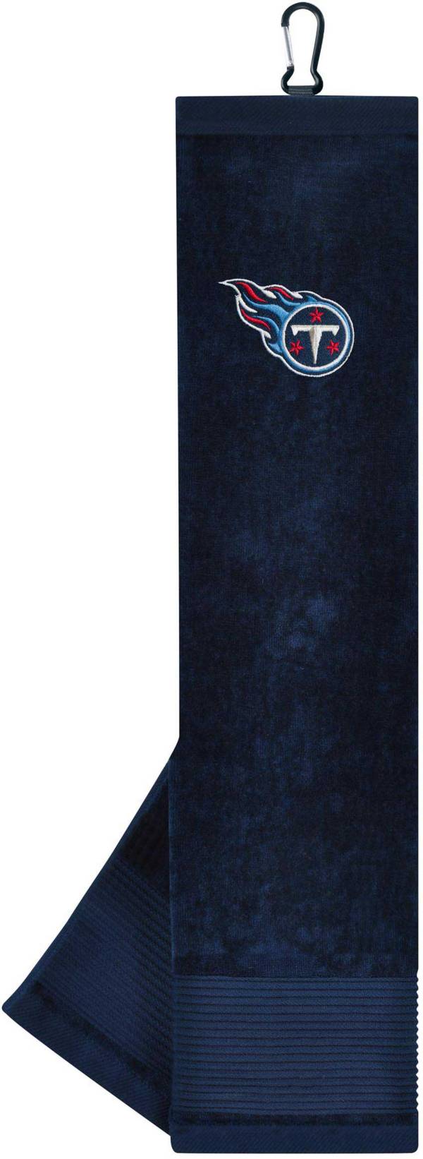 Team Effort Tennessee Titans Embroidered Face/Club Tri-Fold Towel