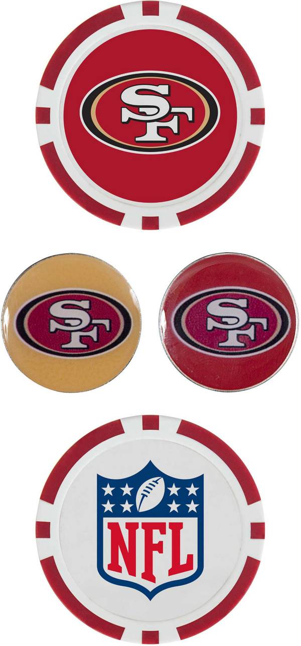 Team Effort San Francisco 49ers Ball Marker Set