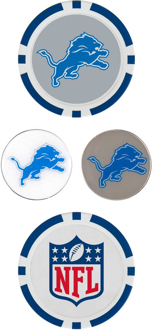Team Effort Detroit Lions Ball Marker Set
