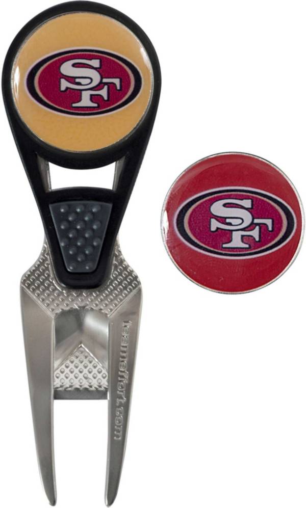 Team Effort San Francisco 49ers CVX Divot Tool and Ball Marker Set