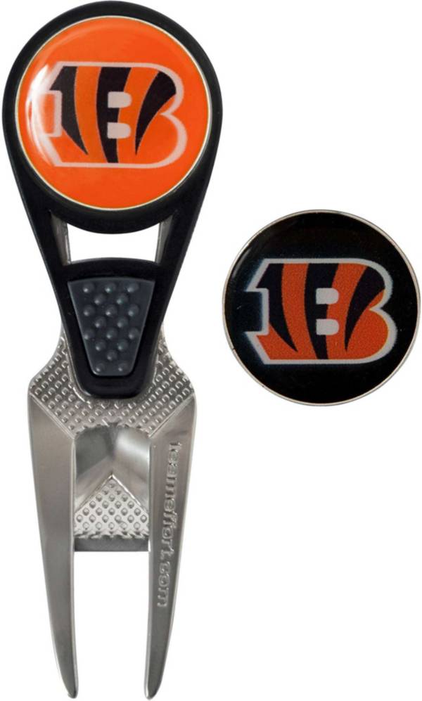 Team Effort Cincinnati Bengals CVX Divot Tool and Ball Marker Set