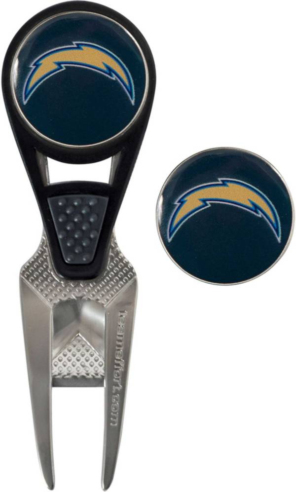 Team Effort Los Angeles Chargers CVX Divot Tool and Ball Marker Set