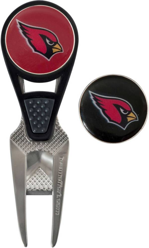 Team Effort Arizona Cardinals CVX Divot Tool and Ball Marker Set