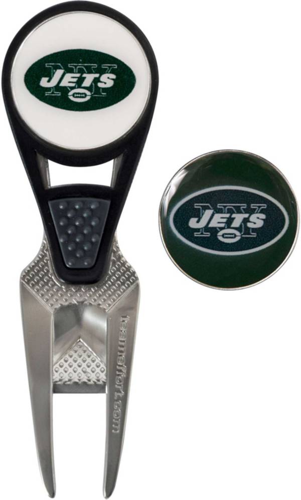 Team Effort New York Jets CVX Divot Tool and Ball Marker Set