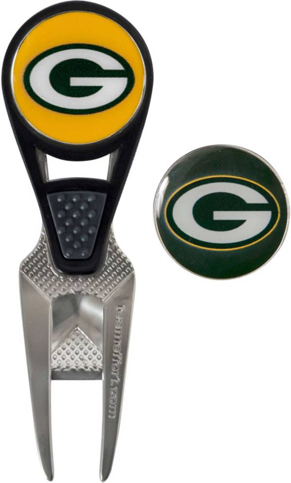 Team Effort Green Bay Packers CVX Divot Tool and Ball Marker Set
