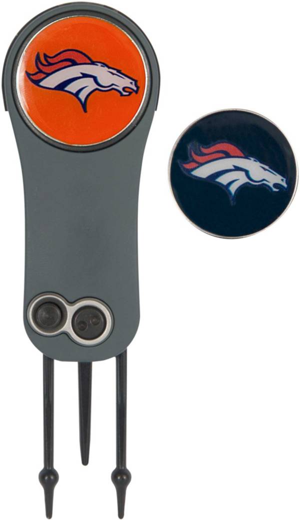 Team Effort Denver Broncos Switchblade Divot Tool and Ball Marker Set