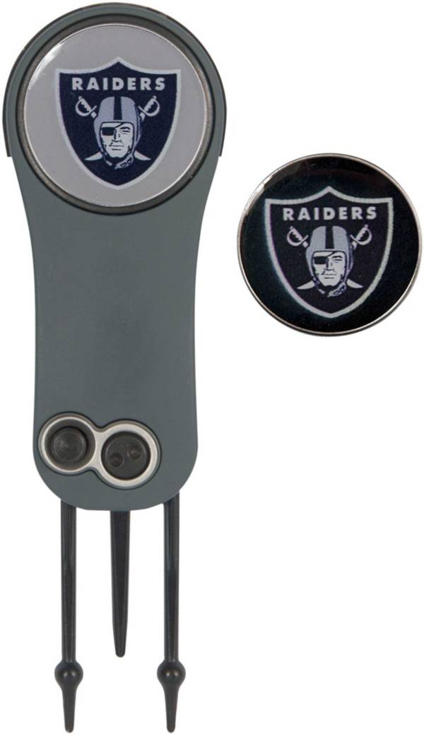 Team Effort Las Vegas Raiders Switchblade Divot Tool and Ball Marker Set