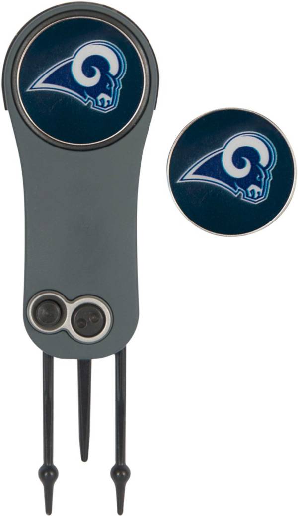 Team Effort Los Angeles Rams Switchblade Divot Tool and Ball Marker Set