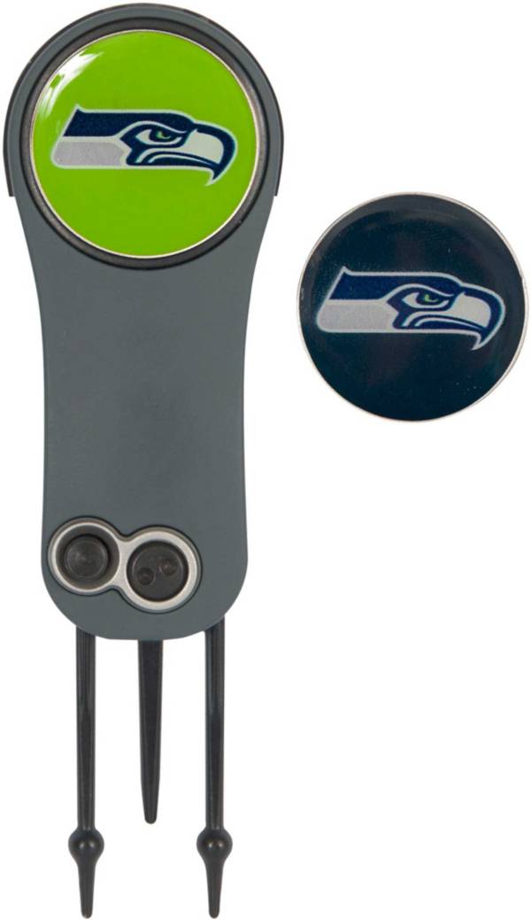Team Effort Seattle Seahawks Switchblade Divot Tool and Ball Marker Set