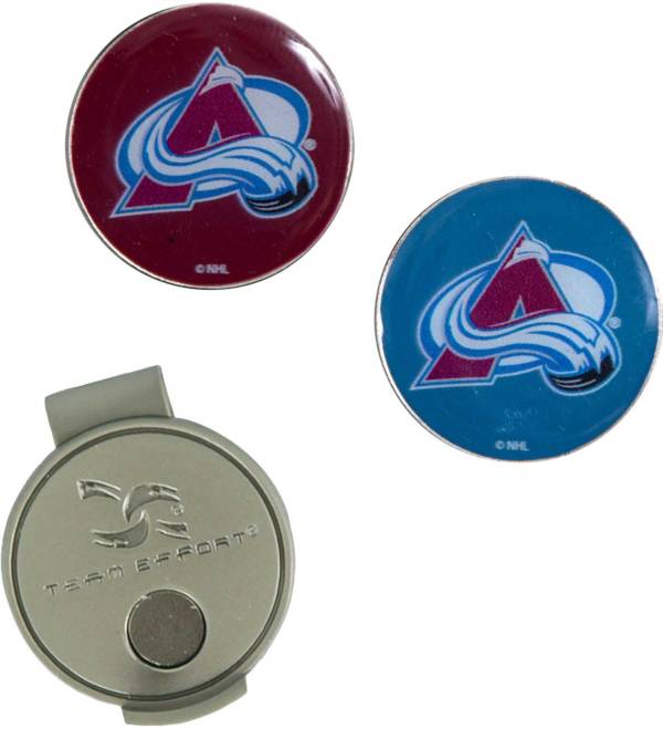 Team Effort Colorado Avalanche Hat Clip and Ball Markers Set