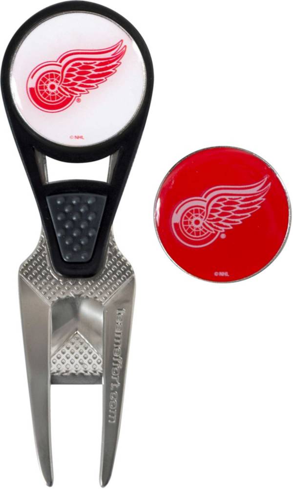 Team Effort Detroit Red Wings CVX Divot Tool and Ball Marker Set