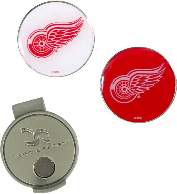 Team Effort Detroit Red Wings Hat Clip and Ball Markers Set
