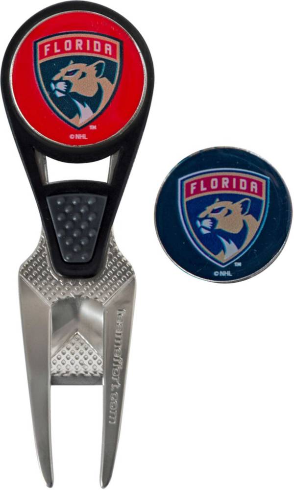 Team Effort Florida Panthers CVX Divot Tool and Ball Marker Set