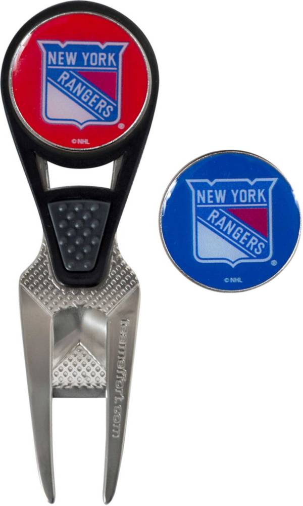 Team Effort New York Rangers CVX Divot Tool and Ball Marker Set