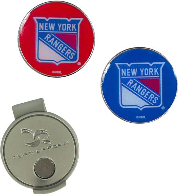 Team Effort New York Rangers Hat Clip and Ball Markers Set
