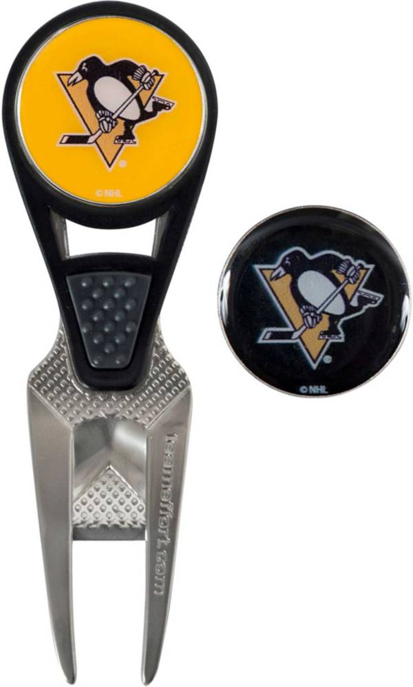 Team Effort Pittsburgh Penguins CVX Divot Tool and Ball Marker Set product image