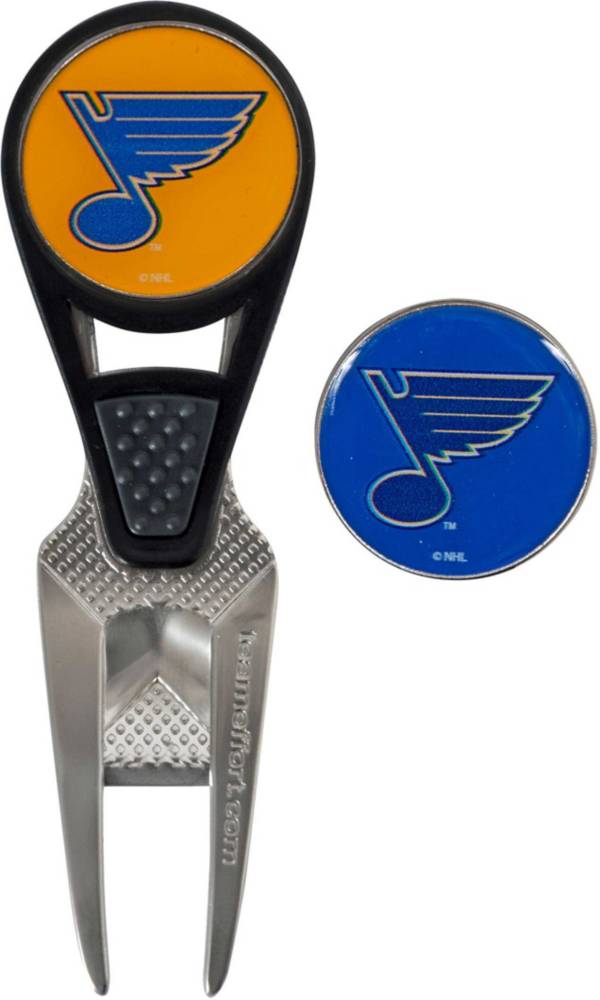 Team Effort St. Louis Blues CVX Divot Tool and Ball Marker Set