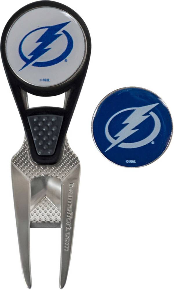 Team Effort Tampa Bay Lightning CVX Divot Tool and Ball Marker Set