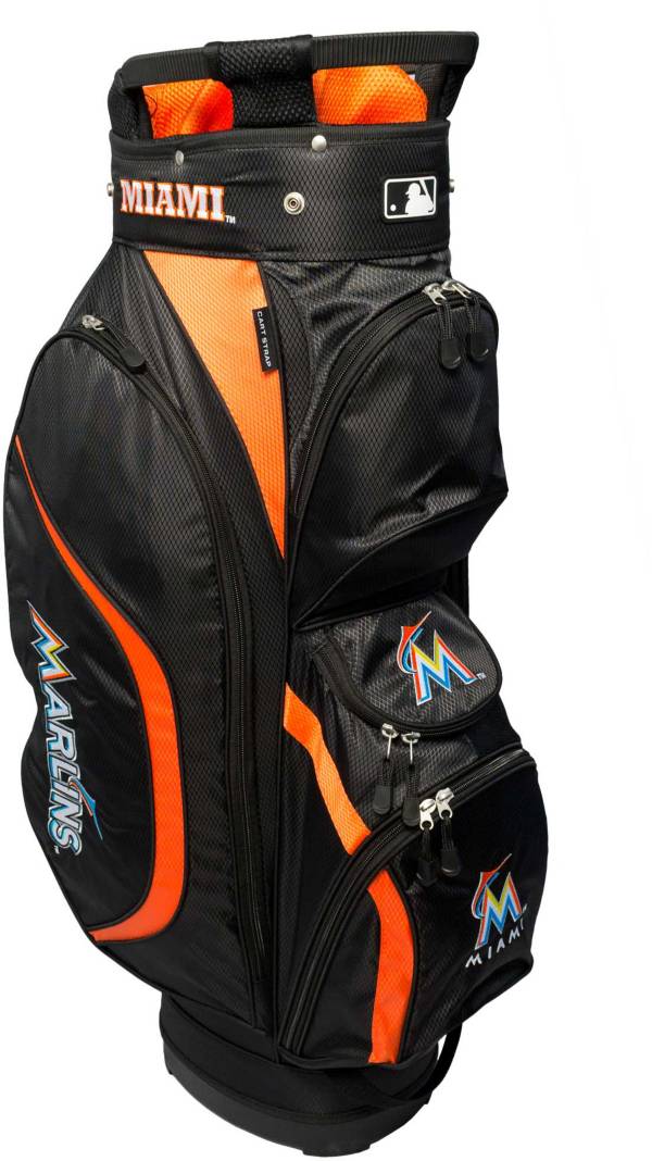 Team Golf Miami Marlins Clubhouse Cart Bag