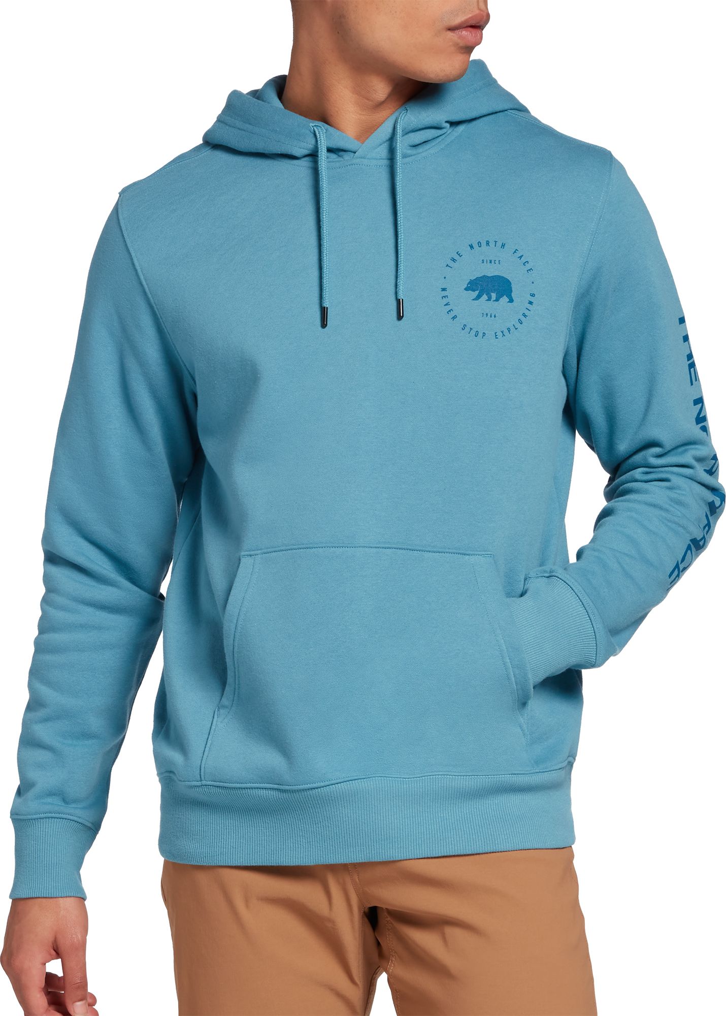 north face jumper blue