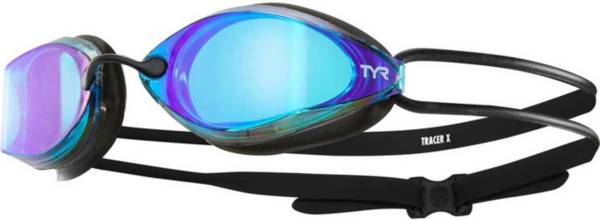 TYR Adult Tracer-X Mirrored Racing Goggles