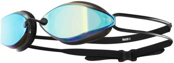 TYR Adult Tracer-X Nano Mirrored Racing Goggles