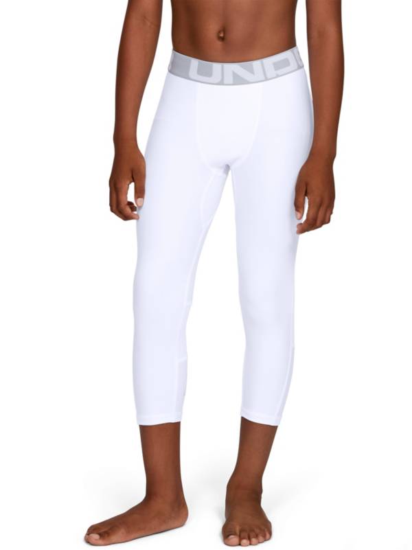 Under Armour Boys' HeatGear Armour ¾ Length Leggings