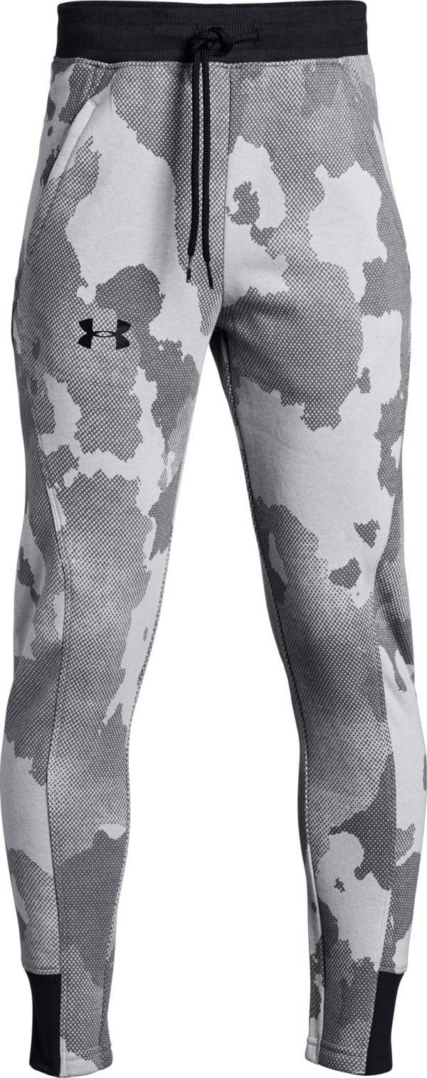 Under Armour Boys' Printed Rival Fleece Joggers