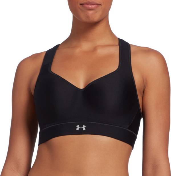 Under Armour Women's Warp Knit High-Impact Running Sports Bra