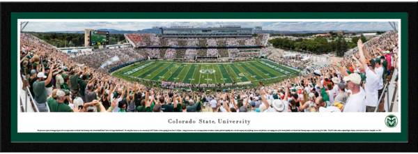 Blakeway Panoramas Colorado State Rams Framed Panorama Poster product image