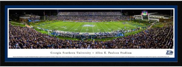 Blakeway Panoramas Georgia Southern Eagles Framed Panorama Poster