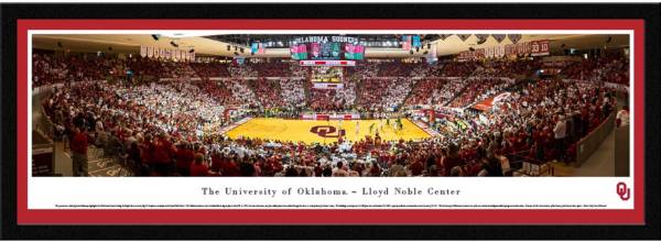 Blakeway Panoramas Oklahoma Sooners Framed Panorama Poster