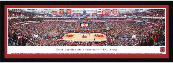 Blakeway Panoramas NC State Wolfpack Framed Panorama Poster