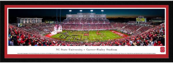 Blakeway Panoramas NC State Wolfpack Framed Panorama Poster