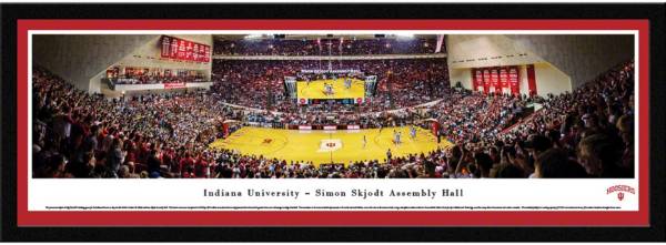 Blakeway Panoramas Indiana Hoosiers Framed Panorama Poster