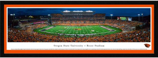 Blakeway Panoramas Oregon State Beavers Framed Panorama Poster