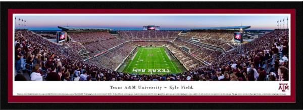 Blakeway Panoramas Texas A&M Aggies Framed Panorama Poster