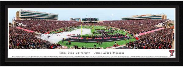 Blakeway Panoramas Texas Tech Red Raiders Framed Panorama Poster