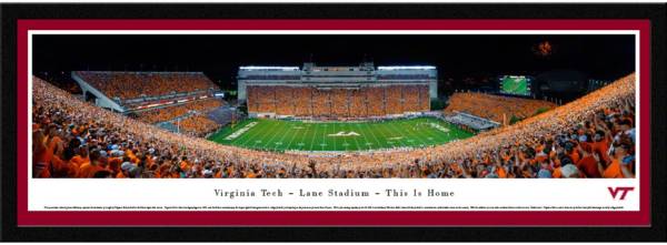Blakeway Panoramas Virginia Tech Hokies Framed Panorama Poster