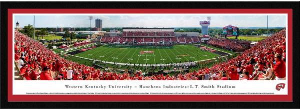 Blakeway Panoramas Western Kentucky Hilltoppers Framed Panorama Poster