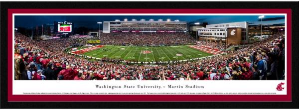 Blakeway Panoramas Washington State Cougars Framed Panorama Poster