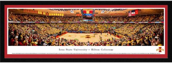 Blakeway Panoramas Iowa State Cyclones Framed Panorama Poster