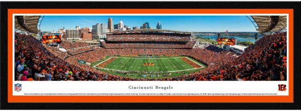 Blakeway Panoramas Cincinnati Bengals Framed Panorama Poster