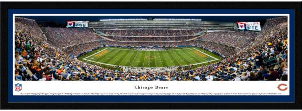 Blakeway Panoramas Chicago Bears Framed Panorama Poster