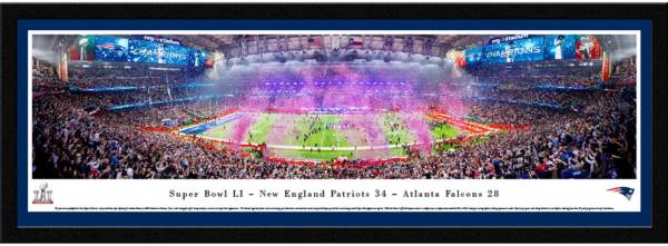 Blakeway Panoramas New England Patriots Framed Panorama Poster