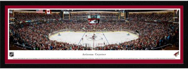 Blakeway Panoramas Arizona Coyotes Framed Panorama Poster