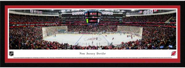 Blakeway Panoramas New Jersey Devils Framed Panorama Poster